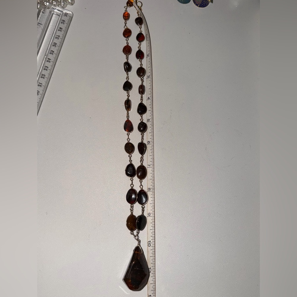 Baltic Amber necklace pools of light necklace - Picture 12 of 12